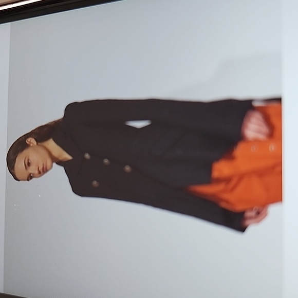 PROENZA SCHOULER TWEED ASYMMETRIC RUNWAY BLAZER COAT EUC UNWORN SIZE 8 - Picture 4 of 7